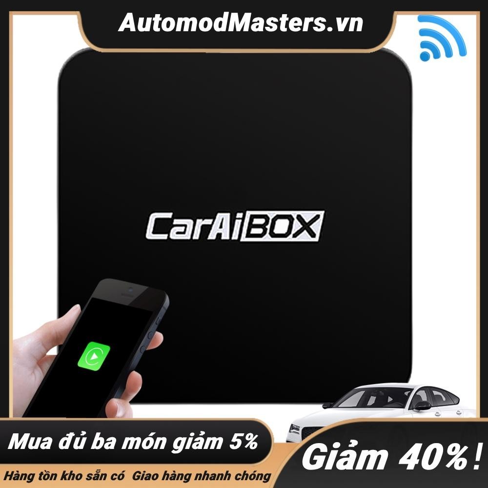 Carplay không dây Android Auto CarPlay AI Box có dây sang USB không dây Cắm và chạy