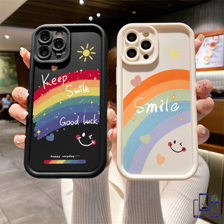 Ốp lưng Samsung A12 A15 A54 A14 A03 A11 A52 A50 A10s A34 A10 A04 A20s A51 A53 A24 A23 A52S A05 A31 A21s A30 A33 A32 A04E A03S A05S A20 A22 A13 A50S A04S A02S A30S M12 M32 A25 Mặt cười cầu vồng Mắt thiên thần Vỏ điện thoại mềm chống rơi