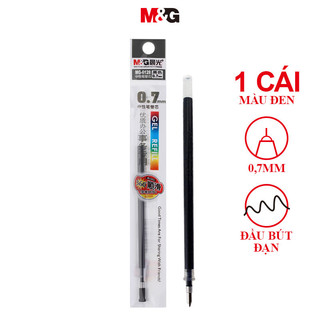  M&G Ruột bút gel Gel Bút 0.7 Dung Tích Lớn Đổ Đạn Con trỏ Chữ Ký Bút Đổ Lại Kỳ Thi Kinh Doanh Văn Phòng Bút Nước Đổ Lại Màu Đen 1 Cái 