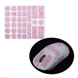 Tốt nhất Esptiger DIY Handmade Mouse Grip Tape Miếng dán bên Chuột chơi game Băng chống trượt