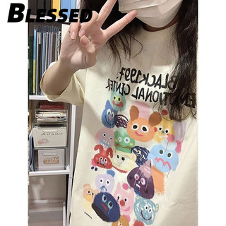 Blessed áo phông áo thun nữ croptop baby tee Minimalist Casual Popular Comfortable A29J1P1 17Z240424