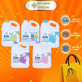 (TRỢ GIÁ) Nước giặt Dnee 3000ml-Nước Giặt Xả Cho Trẻ Em an toàn !A