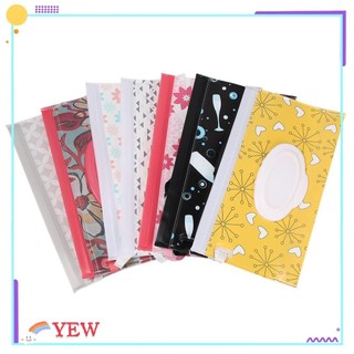 1 Túi Lật Đựng Khăn Giấy Ướt Di Động Có Dây Rút Dễ Mang Theo Cho Bé