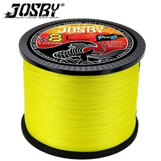  Dây câu bện JOSBY Super Strong X8 X4 200M 300M 500M 1000M Cá chép Multifiber 100% PE Dây nước mặn biển Dây câu bện 