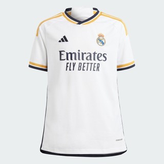 Adidas bóng đá áo đấu sân nhà real madrid 23/24 trẻ em trẻ em trắng ib0011