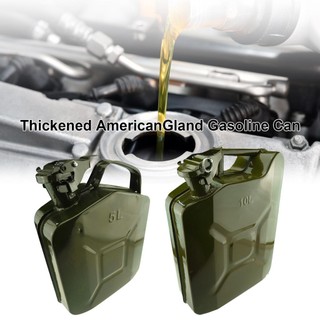 Bình Đựng Nhiên Liệu Diesel 5L / 10L Bằng Kim Loại Cho Xe Hơi