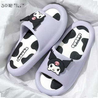 SOERVIMY dép sandal nữ dép đế cao Thoải Mái Xinh Xắn  Phong cách đơn giản Chống trơn trượt Lót êm ái Thể thao FDL2420067 19Z240507