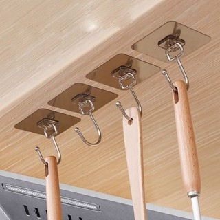 Móc dán tường chịu lực siêu dính treo đồ, vật dụng đa năng tiện ích inox 304