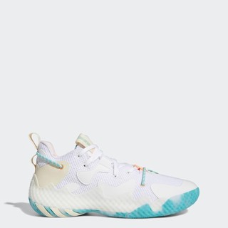 Adidas bóng rổ giày harden vol. 6 unisex trắng gw9031