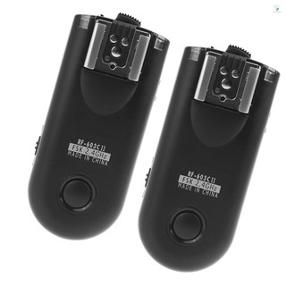 Rf-603c ii wireless remote flash trigger c3 thay thế cho canon 5d 1d 50d