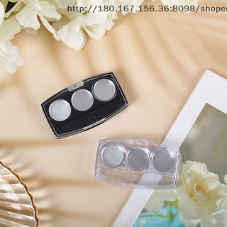 Widefiling 3 lưới rỗng phấn mắt hộp rỗng bảng phấn mắt hộp dụng cụ phấn mắt đẹp