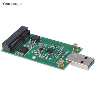 Bạn 1 Mini USB 3.0 sang PCIE mSATA SSD gắn ngoài PCBA Conver Adapter Card VN