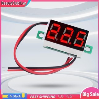 Vôn kế mini kỹ thuật số led 0,36 inch dc 4,5v-30v vôn đồng hồ đo 2 dây