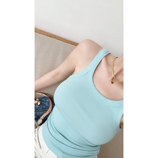 Áo ba lỗ trơn BASIC MIE TOP