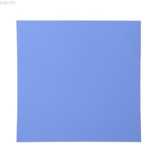 Tấm giữ nhiệt HIK Tấm silicon nhiệt 100x100mm có độ dày 2mm Tấm làm mát tản nhiệt không dẫn điện cho CPU máy tính xách tay