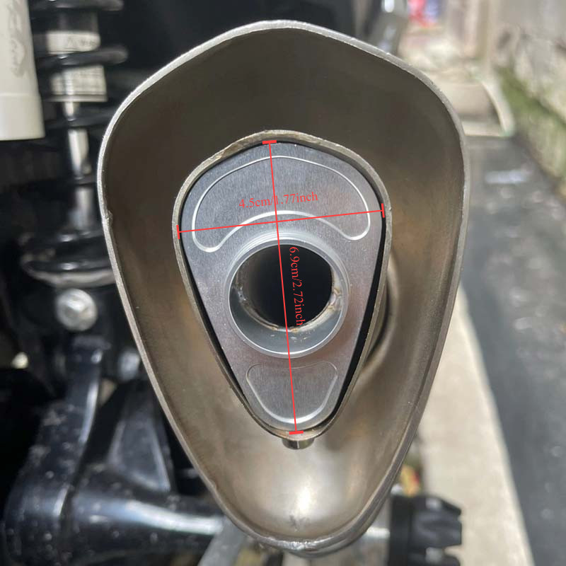 Db Killer Akrapovic M1 Akrapovic R1 Giảm Thanh Âm Thanh Kích Thước 45-69MM Sửa Đổi Hợp Pháp
