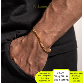Perlamuse - vòng tay chain link bracelet