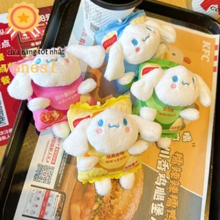 Vanes1 Khoai Tây Chip Cosplay Búp Bê Sang Trọng, Ngôi Sao Kirby Cinnamoroll Hoạt Hình Ngôi Sao Sang Trọng Móc Khóa, Sáng Tạo Ngộ nghĩnh PP Cotton Mềm Mại Khoai Tây Chip Mặt Dây Chuyền Trẻ Em