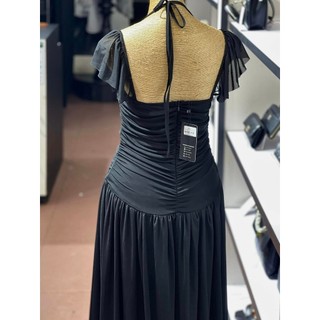 Đầm maxi thun lưới cánh tiên V585