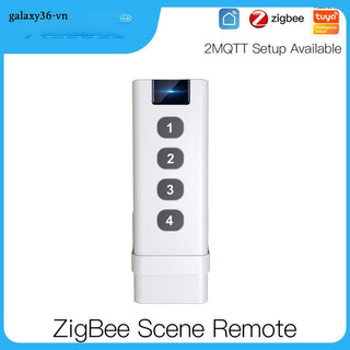 Vàng aubess tuya zigbee cảnh thông minh detonation 4 gang điều khiển từ xa di động cho thông minh nhà tự động hóa kịch bản