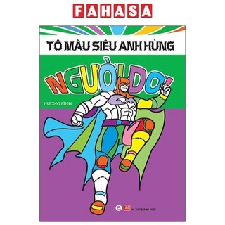 Sách Tô Màu Siêu Anh Hùng: Người Dơi