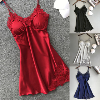 Đồ lót nữ gợi cảm Váy ren lụa Váy ngủ Babydoll Váy ngủ Váy ngủ Đồ ngủ