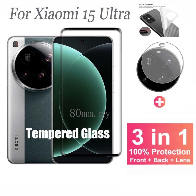 Kính cường lực cho Xiaomi 15 Ultra 14 13 12 12S Ultra Pro Lite 12S 12X Mi 11 10 Pro Ultra Bảo vệ màn