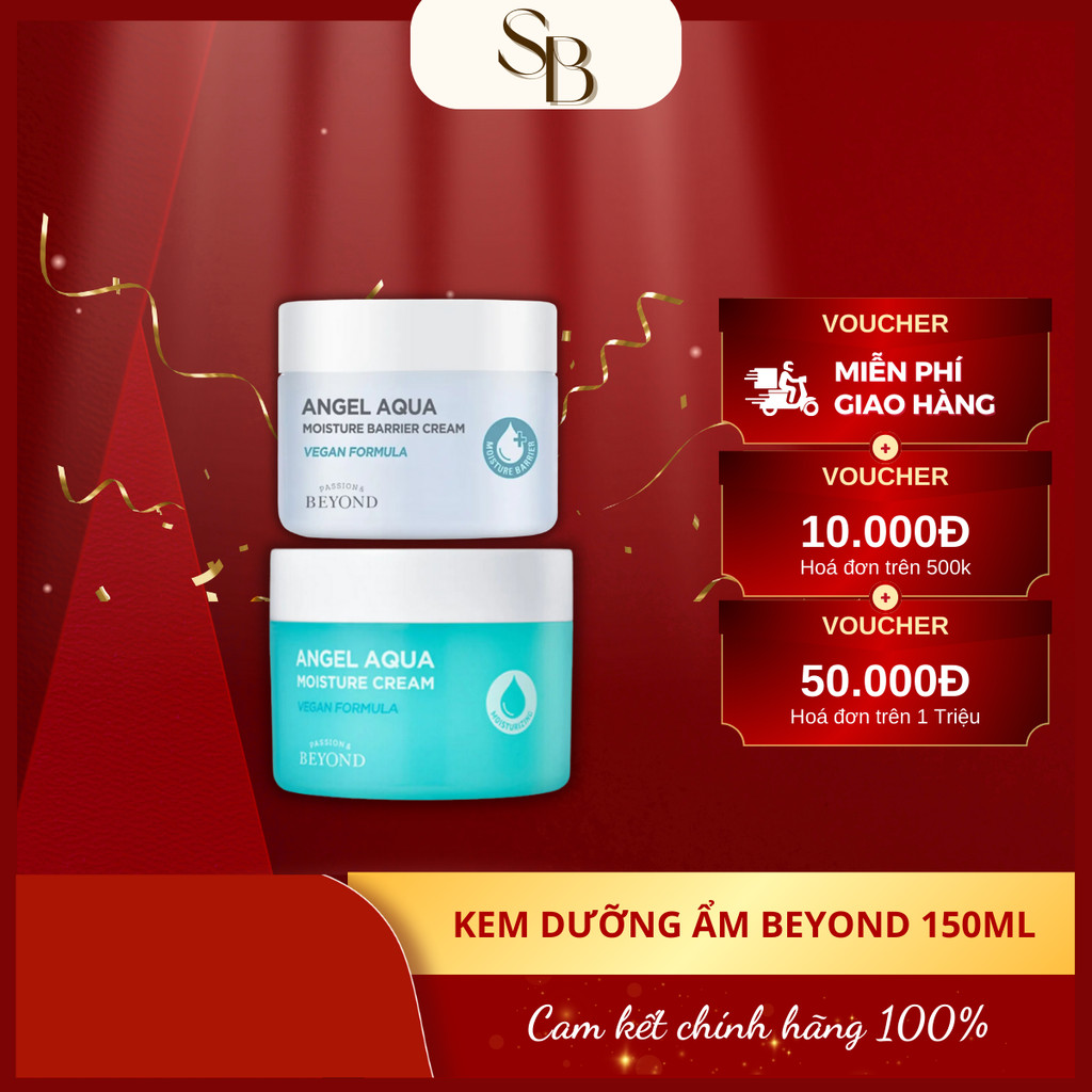 Kem Dưỡng Ẩm Beyond Angel Aqua Moisture Cream/Aqua Moisture Barrier Cream 150ml