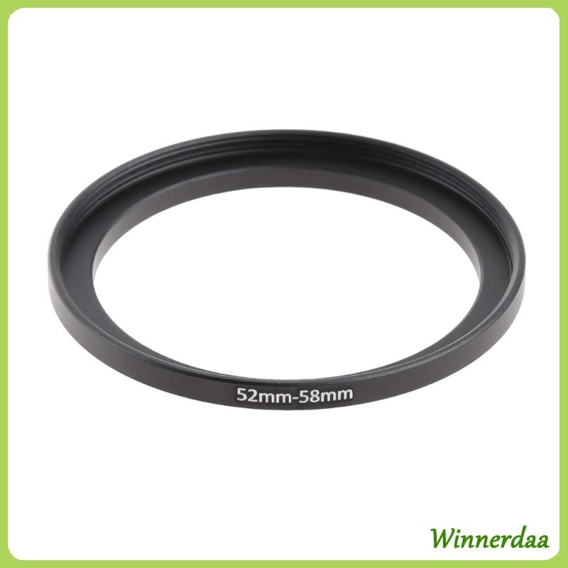 Winn Metal 52mm-58mm Step Up Filter Lens Ring Adapter 52-58 mm 52 đến 58 Bước