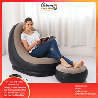 Ghế  Tựa Lưng Bơm Hơi Kiểu Dáng Hàn Quốc, Ghế  Bơm Hơi Loại Cao Cấp Êm Ái, Ghế Sofa Hơi Loại 1 Cao Cấp