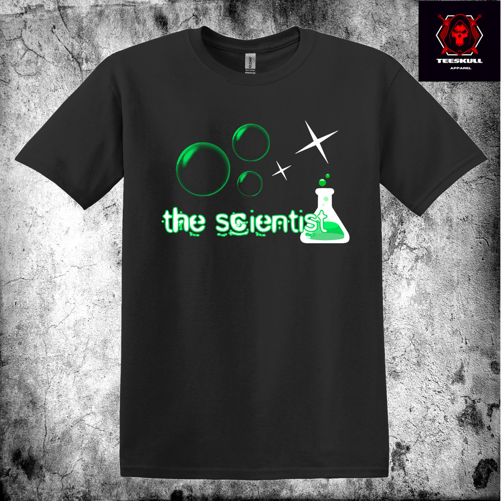 Áo thun Cotton Unisex "The Scientist" Coldplay Xs-3Xl