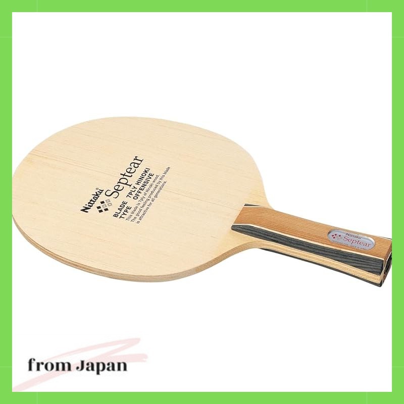 Nittaku Table Tennis Racket Septear Shakehand Attack 7 Plywood Flare NE-6781