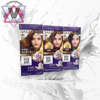 Bọt nhuộm tóc phủ bạc Salon De Pro Dariya 100gr