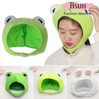 Mũ Hình Chú Ếch Màu Xanh Lá Dễ Thương