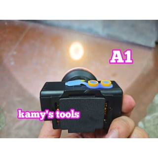 A1 Đèn pin đội đầu LED siêu sáng kamytools