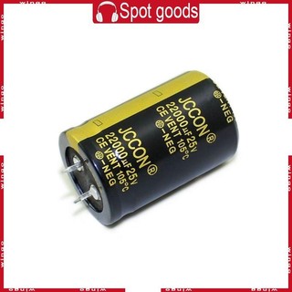 Tụ điện điện điện phân nhôm GODD cho điện tử tiêu dùng 30X45mm 25V 22000uF