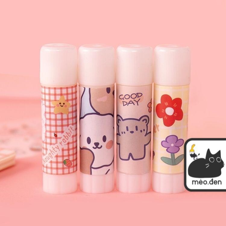 Hồ dán khô họa tiết hoạt hình dễ thương - Văn phòng phẩm Haku