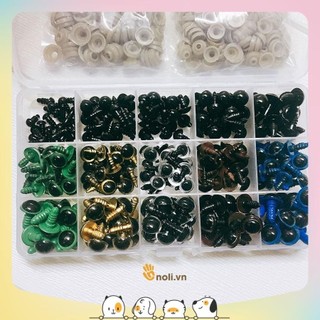 Hộp mắt thú an toàn đủ màu (264 cái)