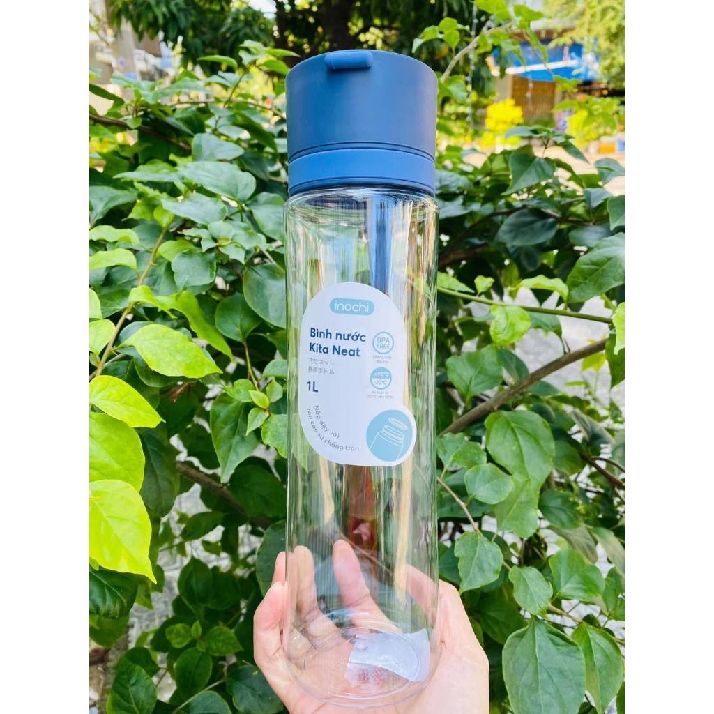 Bình nước Kita Neat 1L - Sport tập gym Kita Grace màu sắc tinh tế và các tính năng tiện dụng