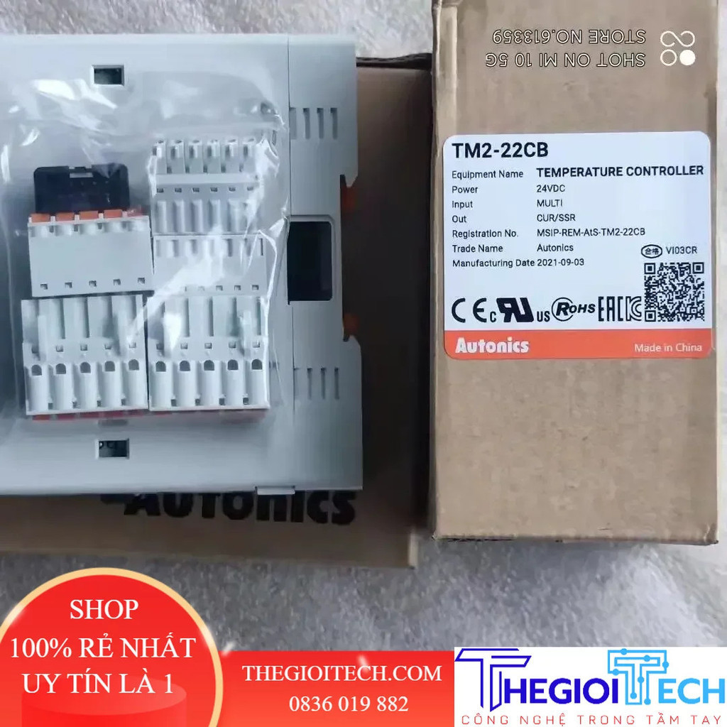 AUTONICS Bộ Điều Khiển Nhiệt Độ Mô Đun TM2-22RB TM2-22CB TM2-22CE - TM2-22CE