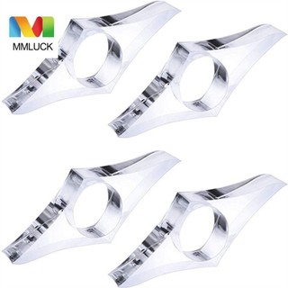 Mmluck Thumb Book Brace, Bookmark Acrylic Thumb Book Hỗ trợ, Tiện lợi Bookmark Spreader Smooth Multi-function Book Page Holders Người lớn Trẻ em