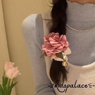 Bbq-cellia Hoa Dây Buộc Tóc Cho Nữ Đẹp Hoa Co Giãn Dây Đuôi Ngựa Giá Đỡ Scrunchies