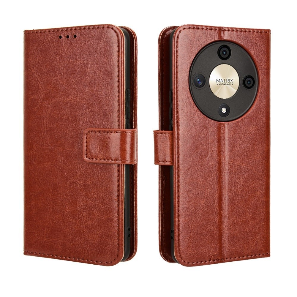 Khe cắm thẻ Ốp điện thoại cho Honor X9B 5G Ốp lưng bằng da PU Giá đỡ Honor X9B 5G Vỏ lật từ tính gấp
