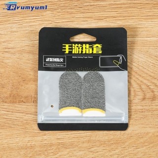 Còn hàng! 1 Cặp Găng Tay Ngón Tay Cái Sợi Siêu Mỏng Chống Mồ Hôi Ngón Tay Cho Trò Chơi