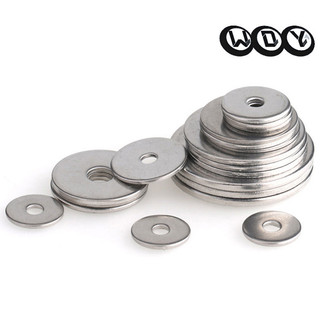  A2-70 Vòng đệm phẳng Máy giặt vít kim loại bằng thép không gỉ Máy giặt Muson dày phóng to M3M4M5M6M8M10M12