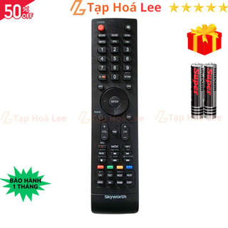  Remote điều khiển tivi SKYWORTH Mã 04 điều khiển TV COOCAA internet- Tặng kèm pin- Tap Hoa Lee 