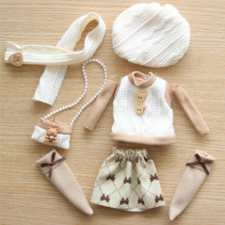 Phụ kiện quần áo búp bê Bjd 1 / 6 cho đồ chơi trang điểm búp bê bé 30cm