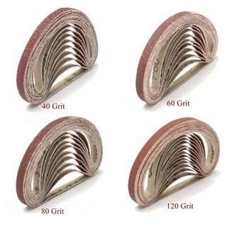 Hund- 50 chiếc đai 330mm x 10mm power finger file sander đai chà nhám mài mòn
