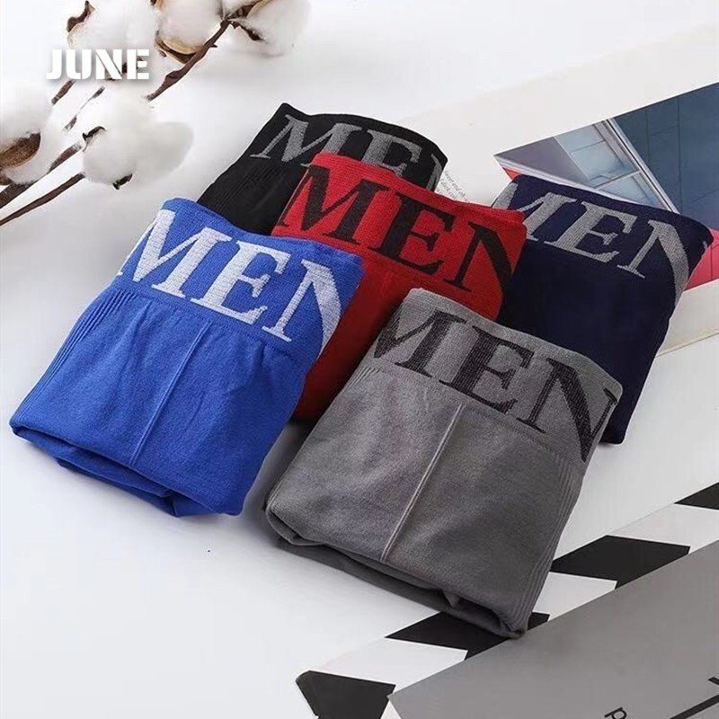 [YTL] Quần lót nam Boxerman Vải thun Phong cách mới Free Size Thoải mái khi mặc Freesize