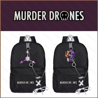 Ca Murder Drone UZI Ba lô dành cho học sinh Dung tích lớn In nhẹ Đa năng Hoạt hình dễ thương Túi đi học